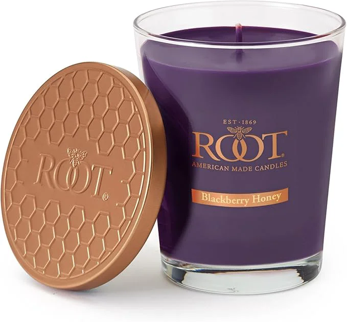 Expertly Made Root Candles Scented Candles Honeycomb Beeswax Blend Premium Handcrafted Candle Clean
