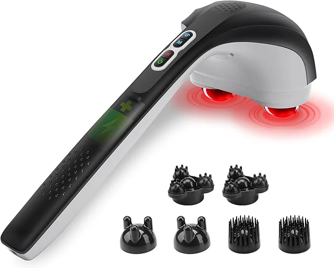 Sustainable Snailax Cordless Handheld Back Massager Efficient