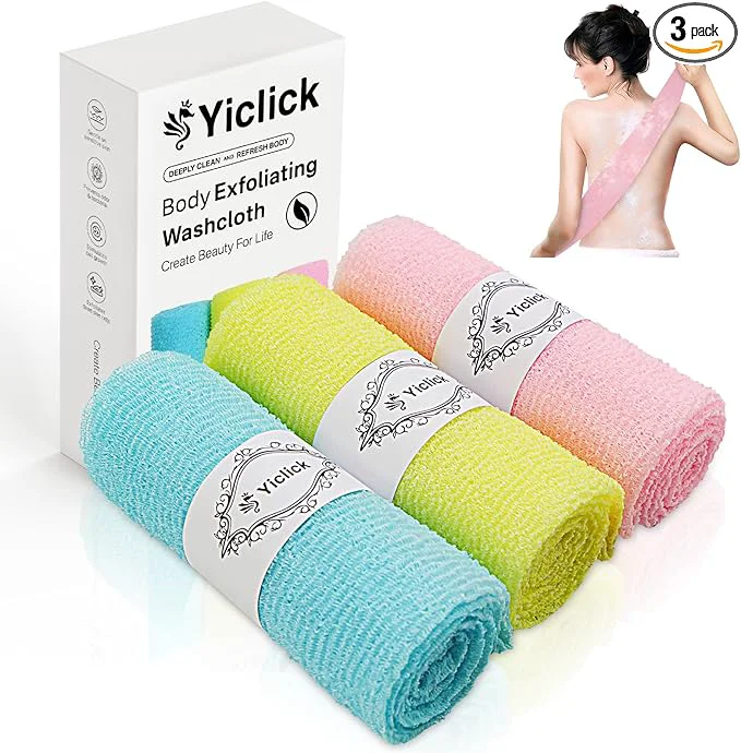Advanced Yiclick Exfoliating Washcloth Towel Japanese Exfoliating Wash Cloth Korean Artisan