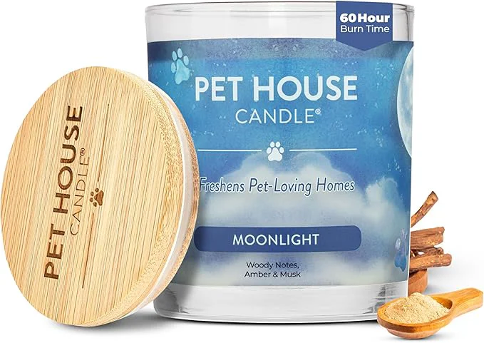 Verified One Fur All Pet House Candle Plant-Based Soy Specialty
