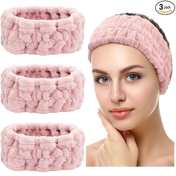 Pure Chuangdi 3 Pieces Women’s Makeup Headband Responsible