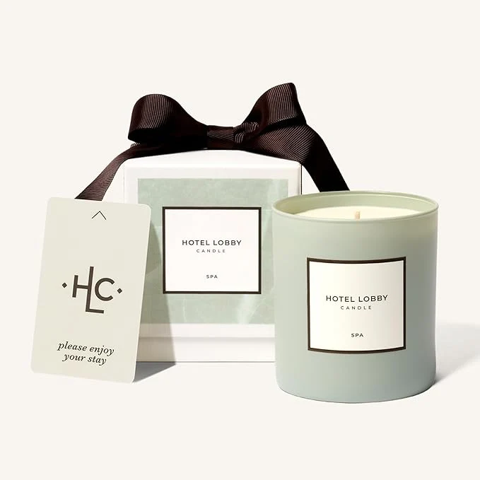 First-Class Hotel Lobby Candle Spa – Luxury Hand-Poured 9.75oz Soy Wax Outstanding