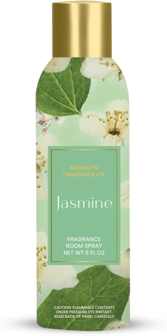 Specialty Brooklyn Fragrance Co. Spring Floral Room Spray – Premium Jasmine Air Freshener Practical