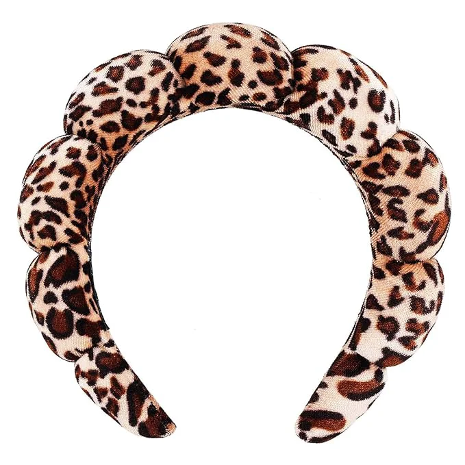 Prestigious Spa Headbands for Washing Face Makeup Skin Care Women Bubble Facial Beauty Enhanced