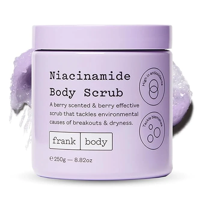 User-Friendly frank body Niacinamide Body Scrub Fights Breakouts Dryness Exfoliating Exceptional