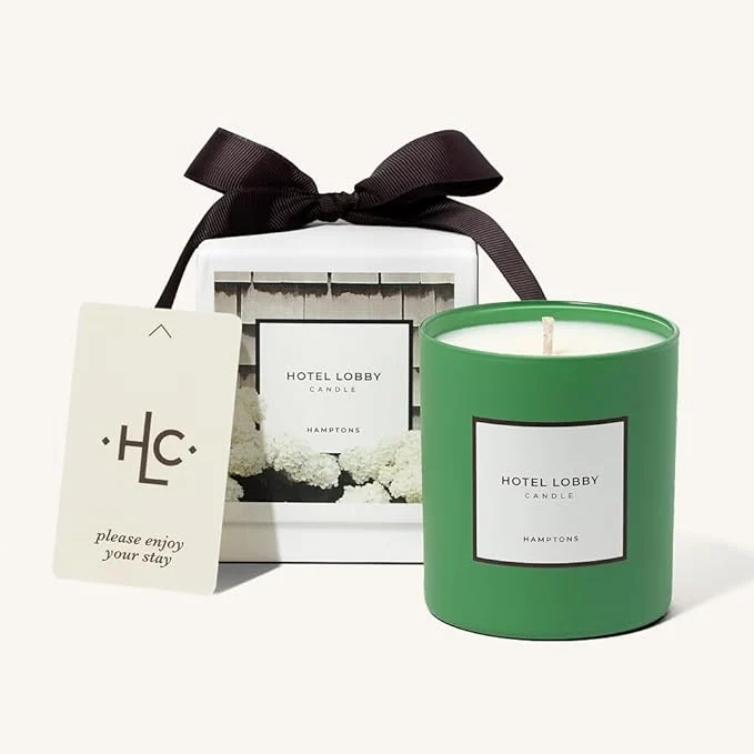 Easy-to-Use Hotel Lobby Hamptons Candle Luxury Hand-Poured 9.75oz Soy Wax Environmentally Friendly