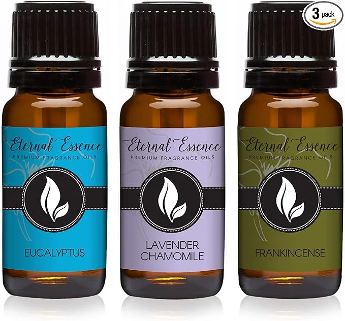 Specialty Trio – Eucalyptus Lavender Chamomile Frankincense – Premium Fragrance Oil High-Grade