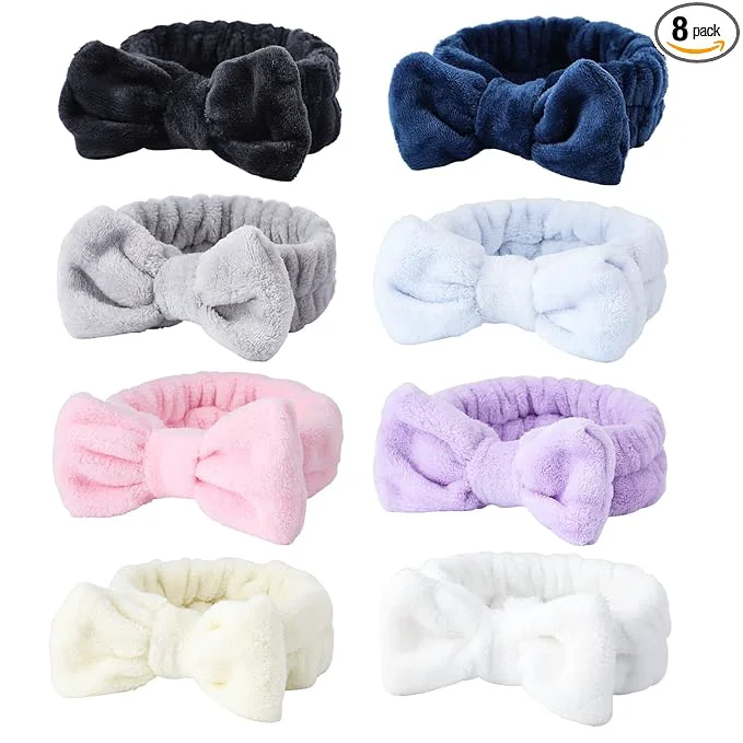 Flexible WSYUB Spa Headband Headband for Washing Face Shower Skin Care Fluffy Stocking Fashionable