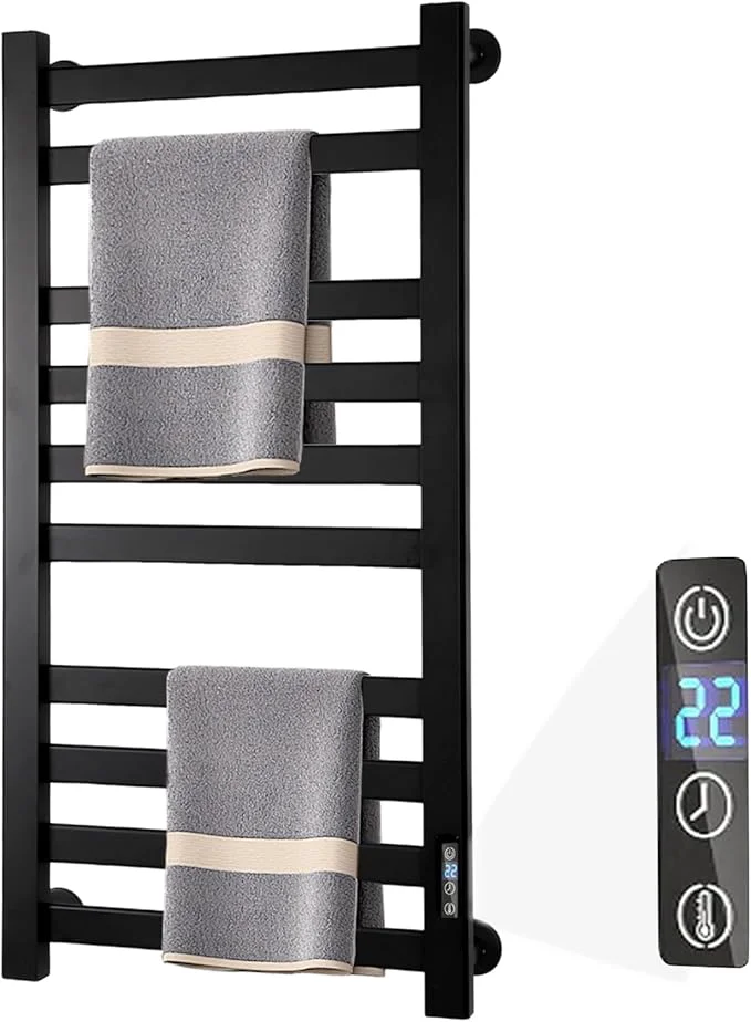 Smart Heated Towel Rack for Bathroom Towel Warmer Racks Wall Mounted Recyclable