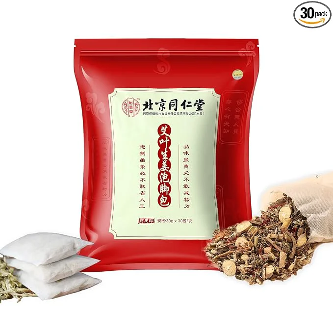 Proven 30 Pack Ginger Herbal Foot Soak Spa – 900g Natural Plant Blend Sustainable