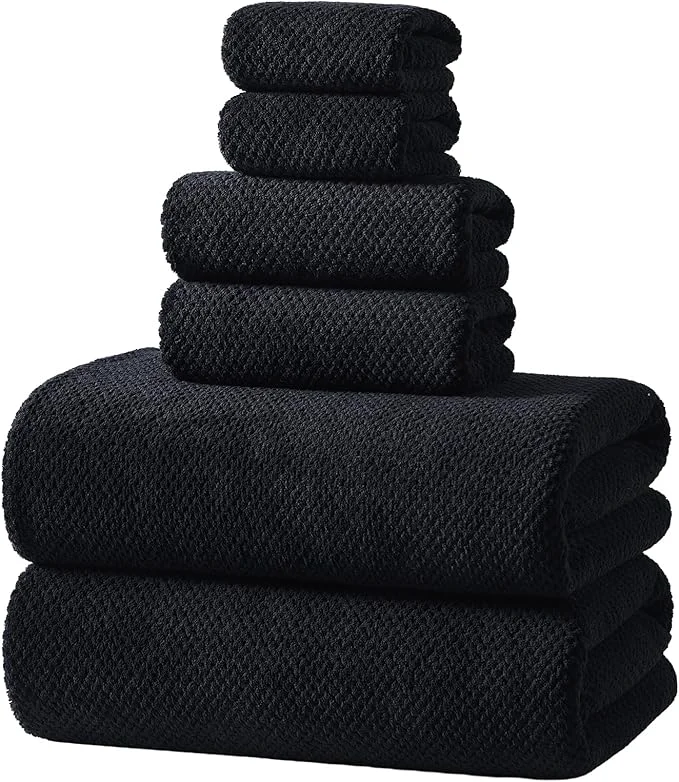 Flexible REDKISS 6-Piece Bath Towel Set Genuine