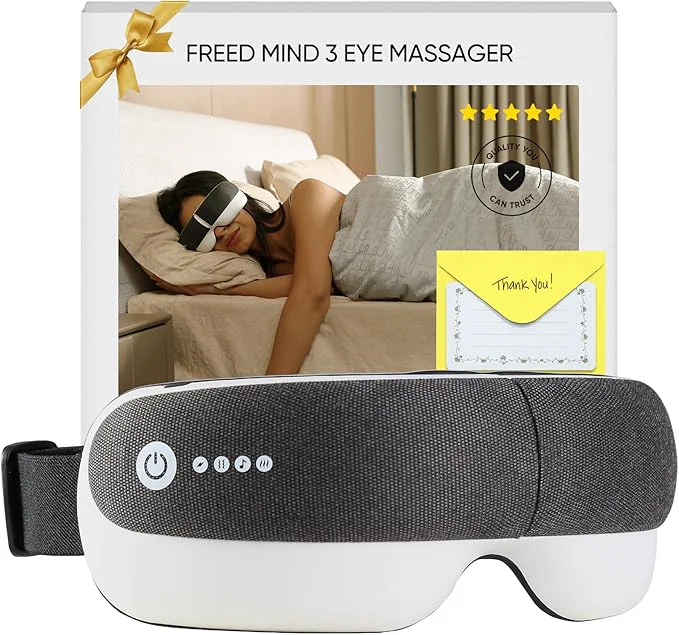 Top-Quality d Mind 3 Eye Massager Bluetooth Heat Sleep mask Father Gift Sets with Genuine