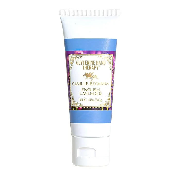Elite Camille Beckman Glycerine Hand Therapy Cream English Lavender 1.35 Ounce Reusable