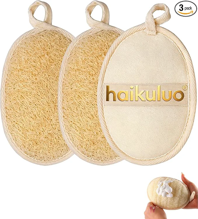 Versatile Natural Loofah Exfoliating Body Scrubber Bath Shower Loofah Sponge Trusted
