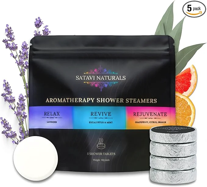 High-Grade Shower Steamers Variety Pack – Aromatherapy Shower Bombs Efficient