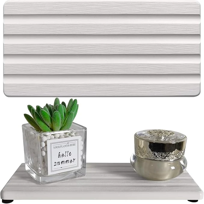 Breathable 2 PCS Water Absorbing Stone Trays Solid