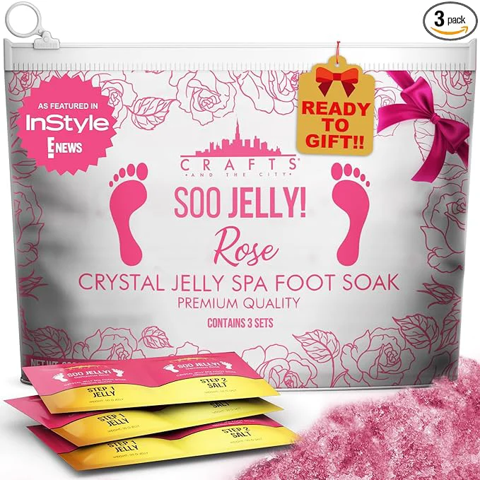 Exclusive Crafts And The City SOO Jelly Pedicure Packs Relaxed