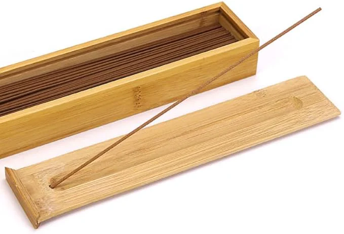 Outstanding HEALLILY Bamboo Incense Stick Holder and Storage Box Smart