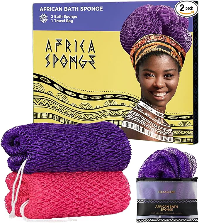 Fine African Net Sponge Safe