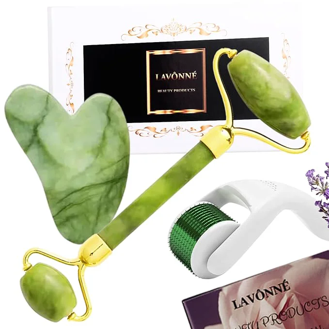 Reusable Jade Roller and Gua Sha Set World-Class