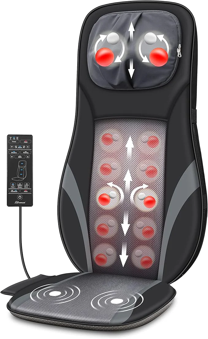 Certified Snailax Shiatsu Back Massager Classic