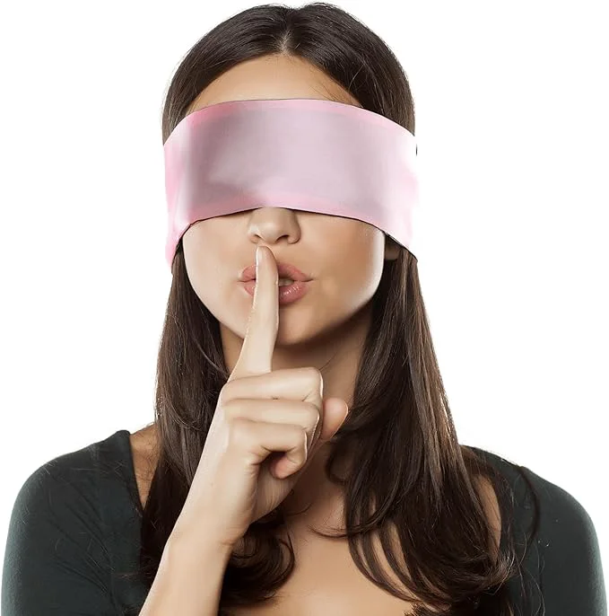 Green FRESHME Satin Sleep Eye Mask Official
