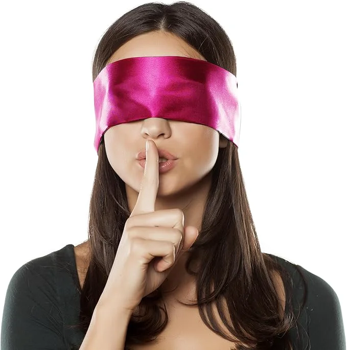 Convenient FRESHME Satin Sleep Mask Solid