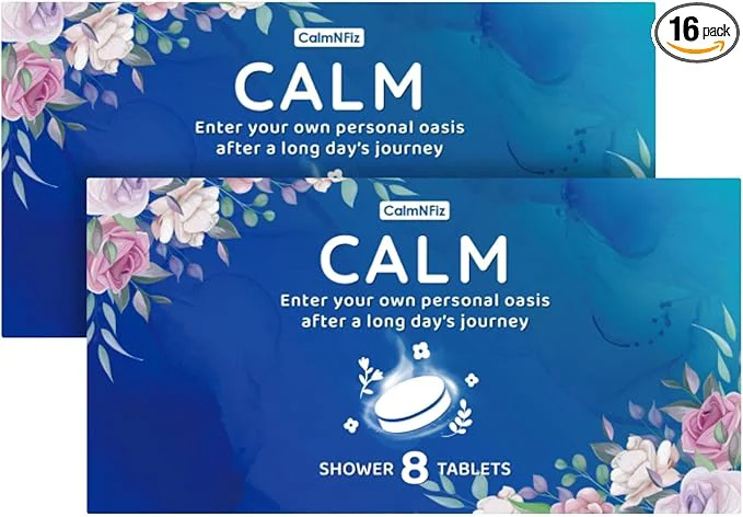 Proven CalmNFiz Shower Steamers Aromatherapy 16 Pack – Gifts Organic