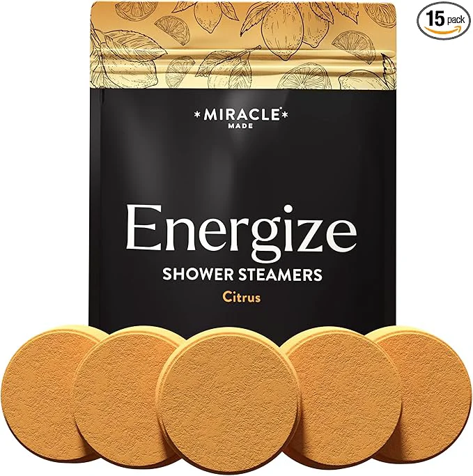 Clean Made Citrus Mint Aromatherapy Shower Steamers – Essential Oil Shower Advanced