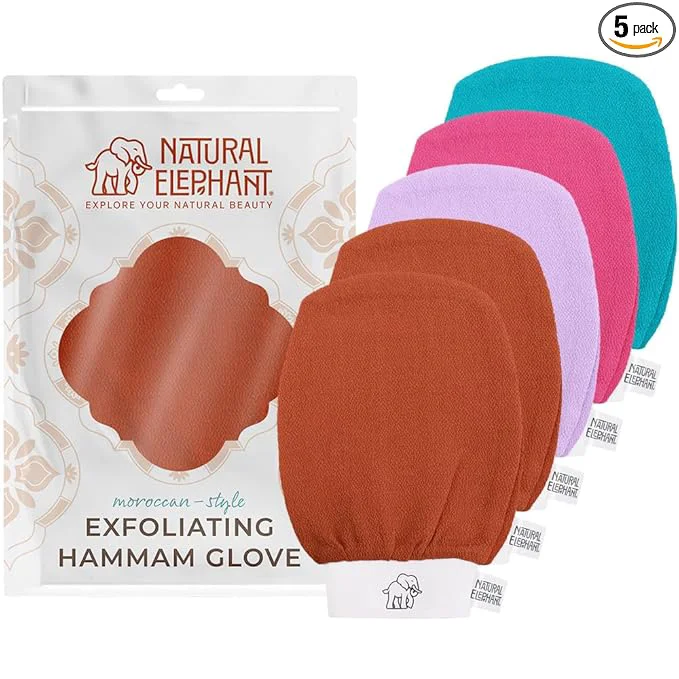 Flexible Natural Elephant Exfoliating Hammam Glove Sophisticated