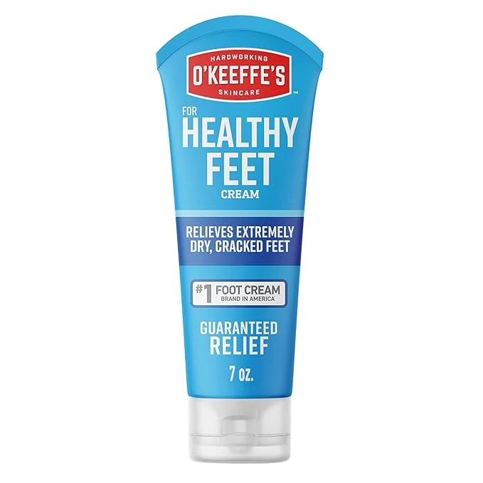 Stylish O’Keeffe’s for Healthy Feet Foot Cream – 7 oz Tube – Relief for Trendy