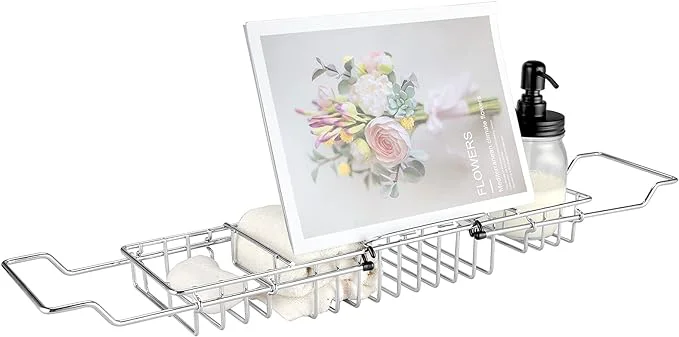 Prestigious HOMEE Stainless Steel Shower Caddy Tray World-Class