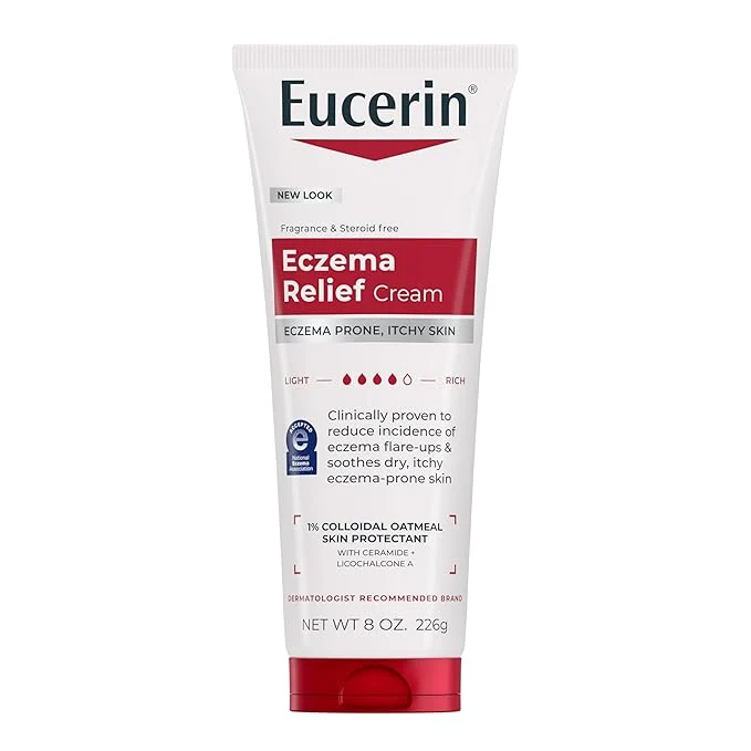 Next-Generation Eucerin Eczema Relief Cream Full Body Lotion Moisturizing Eczema Cream Clean
