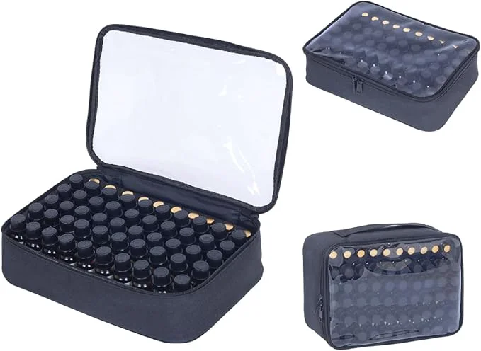 User-Friendly Essential Oils Carrying Case Holds 60 Grids Pure