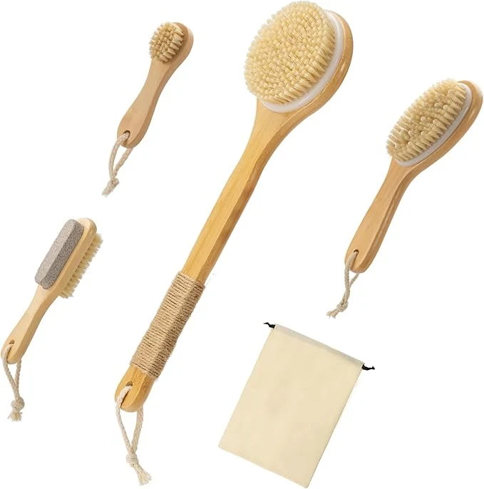 Pure 5 Packs Dry Brushing Body Brush Set Advanced
