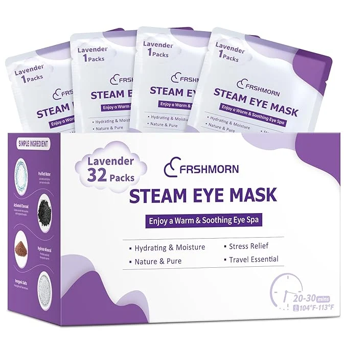 Dependable 32Packs Steam Eye Mask Heated Eye Mask Flexible