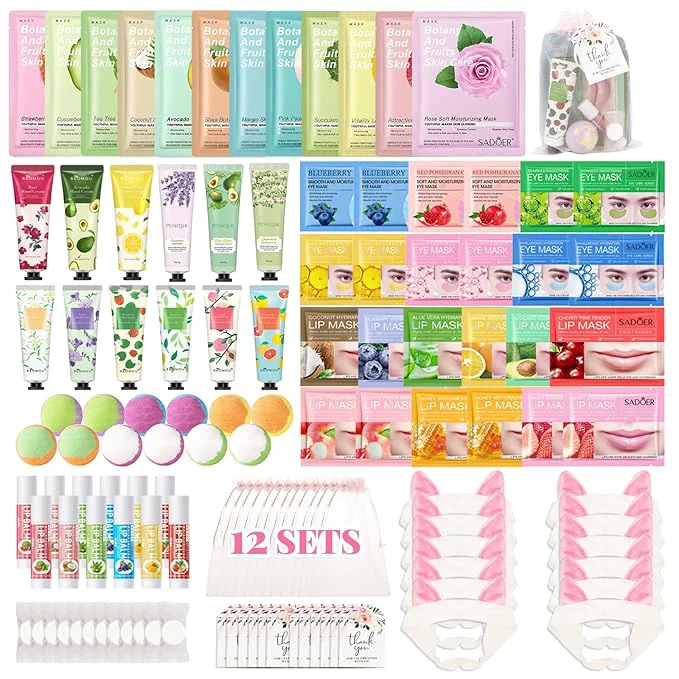 Dependable 120 PCS Spa Party Supplies for Girls Sleepover Party Supplies for Girls Contemporary