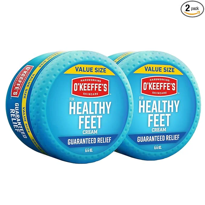 Convenient O’Keeffe’s for Healthy Feet Foot Cream Reusable