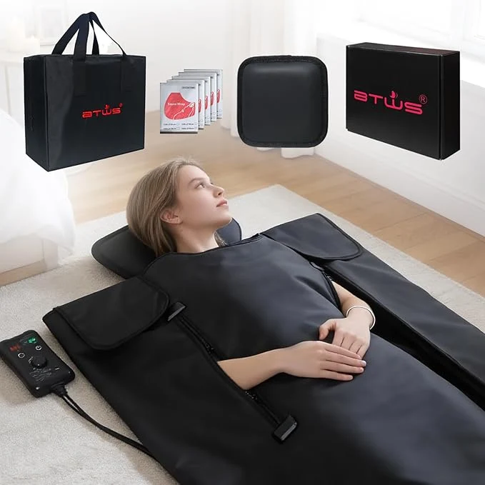 Certified Infrared Sauna Blanket –Low EMF Safe Organic