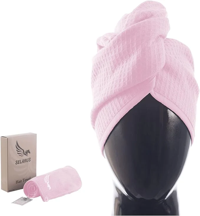 Flexible Turkish Cotton Hair Towel Wrap Quality