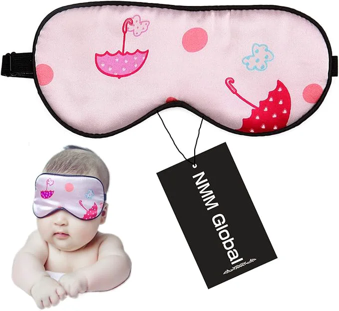 Verified Natural Silk Sleep Eye Mask Kids Cute Night Sleeping Mask Optimized