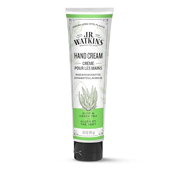 Professional Jr Watkins Aloe Green Tea Shea Body Cream 3.3 Ounce Premium