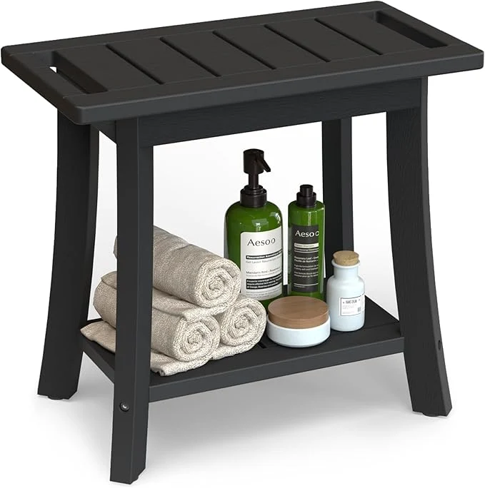 Durable HIPS Shower Bench Inside Shower Stool Trusted