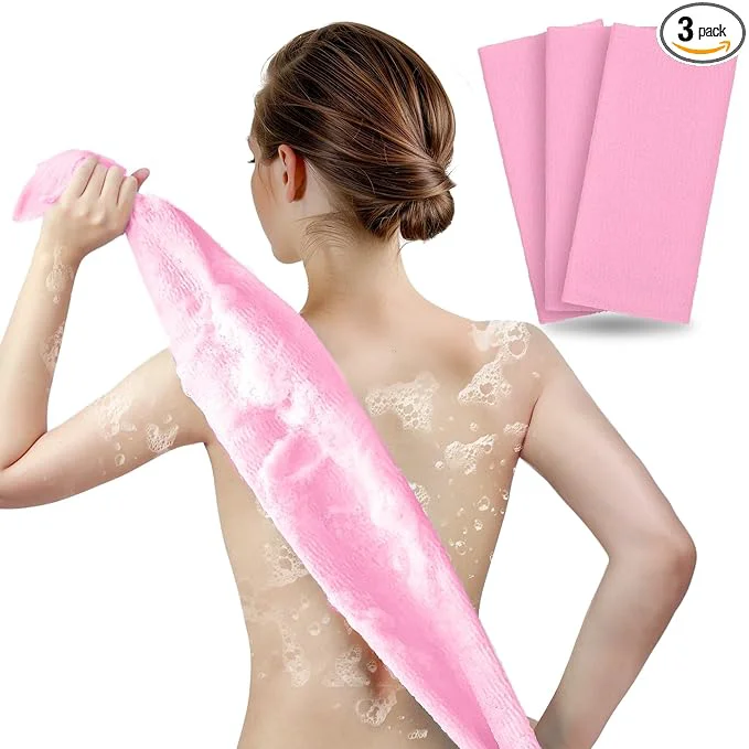 Recyclable ARCH M Back Scrubber Exfoliating Washcloth World-Class