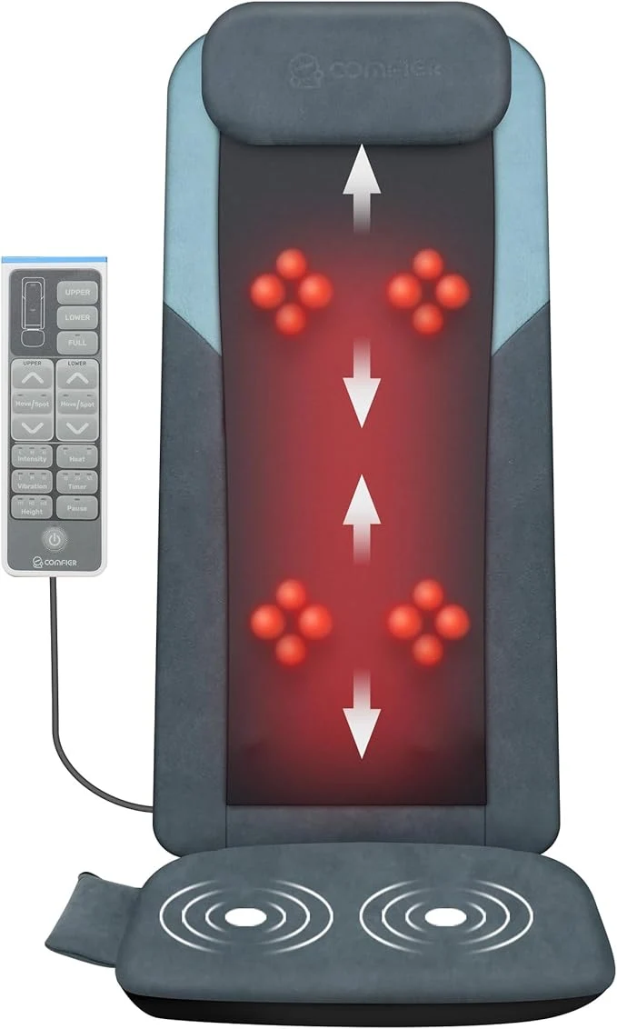 Official COMFIER Shiatsu Back Massager User-Friendly