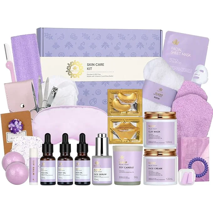Dependable Mother’s Day Gift for Mom Bath Body Gifts Basket Set Self Care Kit Fine