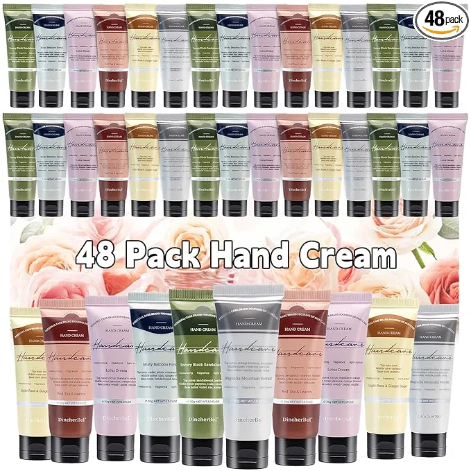 Next-Generation DincherBel 48 Pack Hand Cream Set Specialty