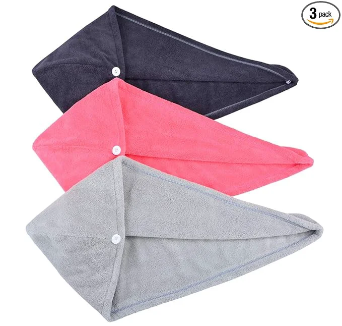 Exclusive HOPESHINE Hair Drying Towel Twist Soft Shower Microfiber Towels Original