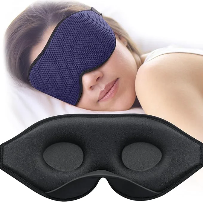 World-Class MABAO Sleep Mask for Side Sleeper Eye Mask for Sleeping Women Men 3D Smooth