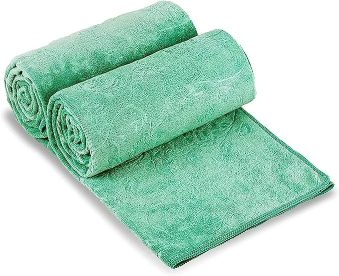 Natural JML Microfiber Bath Towels Oversized Bathroom Towel 2 Pack 40 x 80 Super Pure